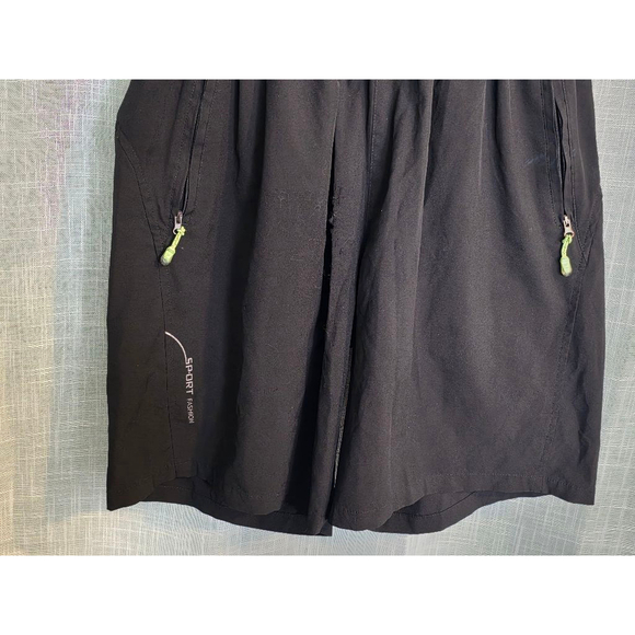 Men's Unbranded Shorts, Size Unknown but Fit Like a Large Black Color - Picture 2 of 4